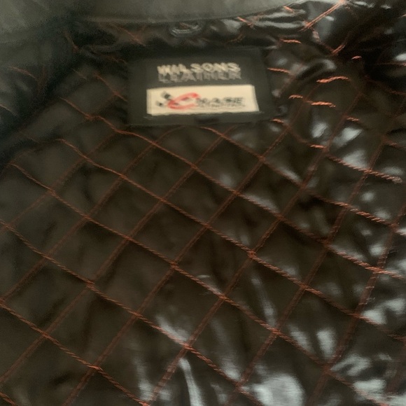 Vtg Chase Authentics NASCAR Tony Stewart #20 Race Jacket Y2K Black/Orange Large - Picture 10 of 13